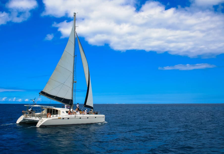 catamaran cruise in Mauritius